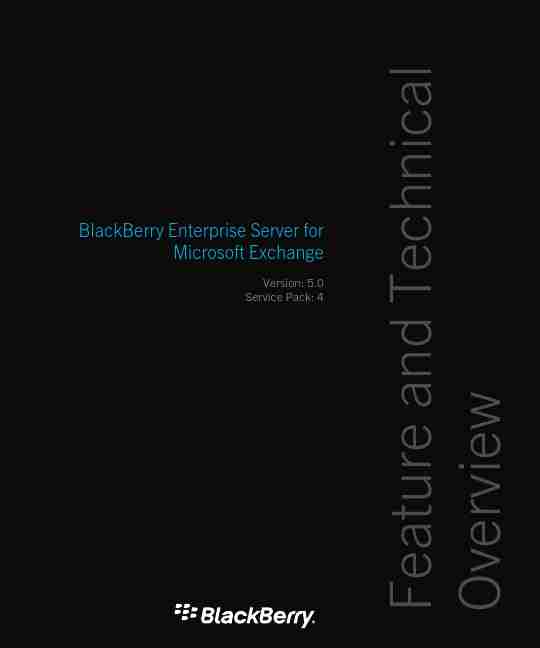 Blackberry Home Theater Server blackberry enterprise server for microsoft exchange-page_pdf